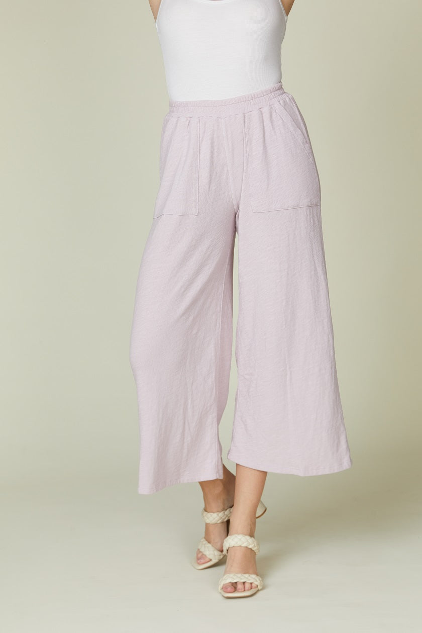 Double Face Wide Leg Pant