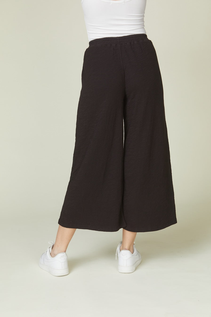 Double Face Wide Leg Pant