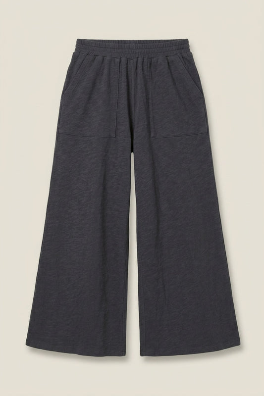 Double Face Wide Leg Pant